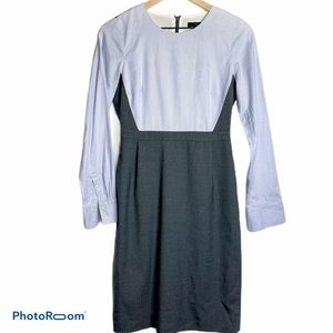 JCREW long sleeve Clara dress size 2